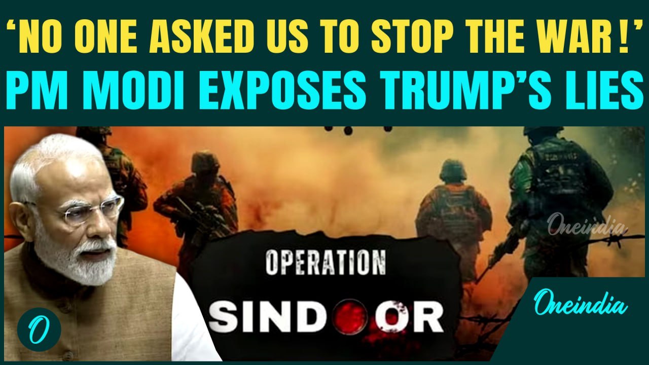 PM Modi Reveals U.S VP Vance's Warning on Pakistani Strike; 'No One Told Us to Stop The War' |Watch