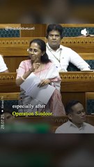 "PM Modi showed big-heartedness." 🇮🇳👏 — NCP (SP) MP Supriya Sule praised PM Modi in the Lok Sabha!