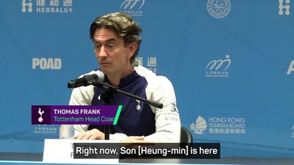 FOOTBALL: Premier League: 'Son is a Tottenham player' - Frank on Son's future