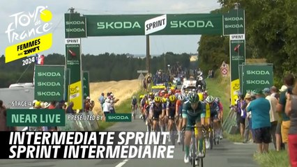 Intermediate Sprint - Stage 4 - Tour de France Femmes avec Zwift 2025