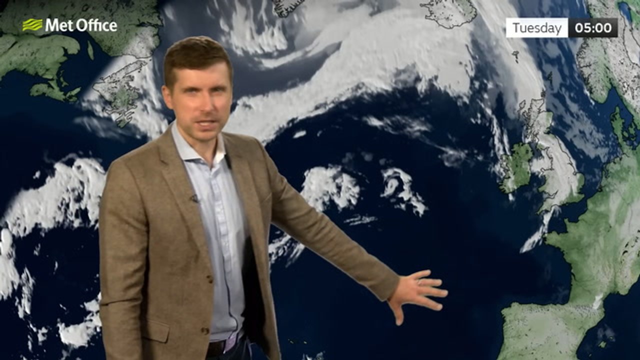 Cloudy, showery in the west – Afternoon Weather Forecast UK - Met Office Weather 29.07.2025