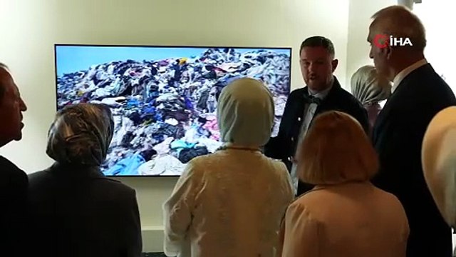 Emine Erdoğan, Bahçedeki Sırlar sergisinin açılışını yaptı