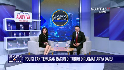 Hasil Toksikologi: Tak Ada Racun, Alkohol dan Narkoba dalam Tubuh Diplomat Arya Daru | SAPA MALAM