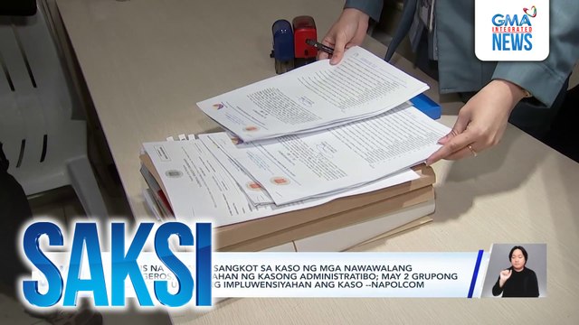 12 pulis na umano'y sangkot sa kaso ng mga nawawalang sabungeros, sinampahan ng kasong administratibo; may 2 grupong nagtangka umanong impluwensiyahan ang kaso - NAPOLCOM | Saksi