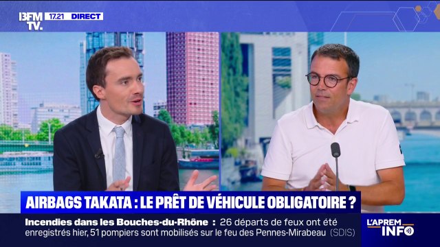 Airbags Takata: le gouvernement doit proposer des solutions de mobilité aux clients immobilisés plus de 15 jours