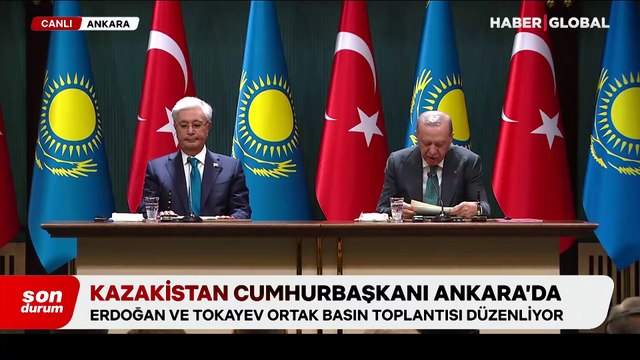 Cumhurbaşkanı Erdoğan: Kazakistan ile ticarette hedefimiz 15 milyar dolar