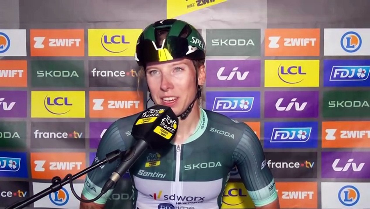 Tour de France Femmes 2025 – Lorena Wiebes : "Je pense qu’en arrivées au sprint, je suis imbattable cette saison"