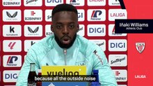 Inaki Williams believes brother Nico made the right decision to stay at Athletic