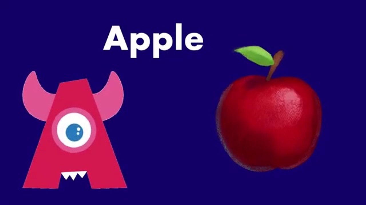 Phonics Song - A for Apple B for Ball  ABC Alphabet Song with Sounds for Kids