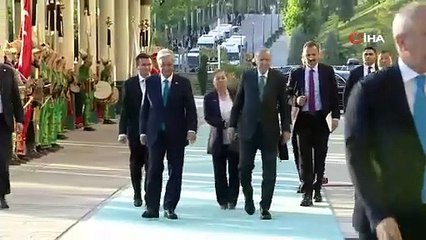 Cumhurbaşkanı Erdoğan tarafından Kazakistan Cumhurbaşkanı Tokayev’e Devlet Nişanı tevcih edildi