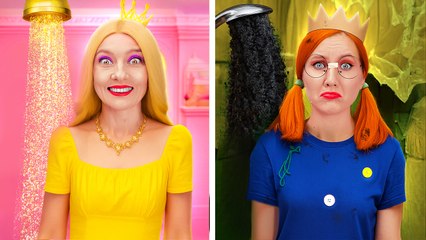 1 stars VS 5 stars DOLL MAKEOVER by 123 GO! UNIVERSE