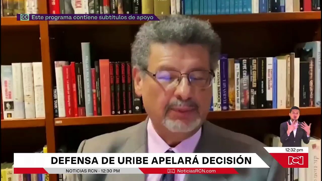 Detalles de cómo se desarrollará la apelación tras el fallo contra el expresidente Álvaro Uribe