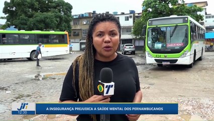 A insegurança prejudica a saúde mental dos Pernambucanos