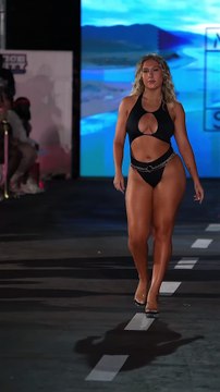 Miami Swim Week 2025 Mieux Swim Runway Walk Slow Motion Claire Grimes