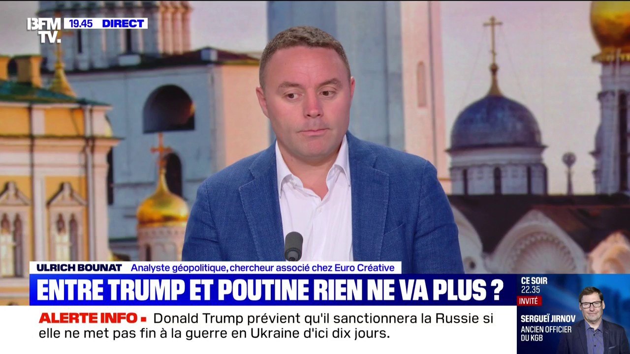 Guerre en Ukraine: Donald Trump sanctionnera la Russie si elle ne met pas fin à la guerre d'ici 10 jours