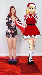 MARIN NAVIDEÑA 2D VS 3D 🎄 #COSPLAY