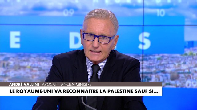 André Vallini : «Je ne comprends pas que le Royaume-Uni ne mette des conditions qu'à Israël»