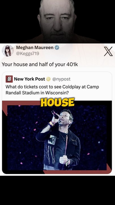 Cost of Coldplay Tickets