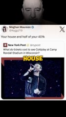 Cost of Coldplay Tickets