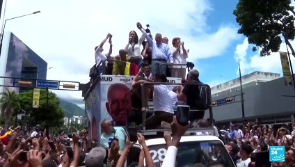 Venezuela: Machado llama a la oposición a no rendirse en el aniversario de la reelección de Maduro