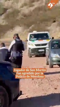 El jugador de San Martín de San Juan fue detenido en Mendoza