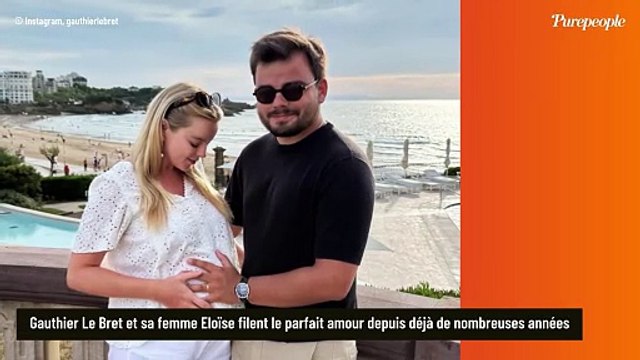 Gauthier Le Bret (CNews) pose à la plage avec sa femme Eloïse, très enceinte, ils ont misé sur la ville où il fait le plus bon vivre en France