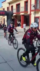 Las autoridades de Tula también dejaron plantados a los ciclistas adultos
