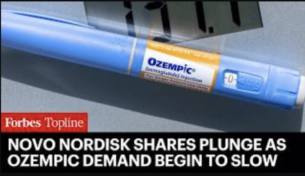 Novo Nordisk Shares Plunge 21% As Ozempic Are Sales Expected To Slow