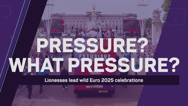 Lionesses lead wild Euro 2025 celebrations