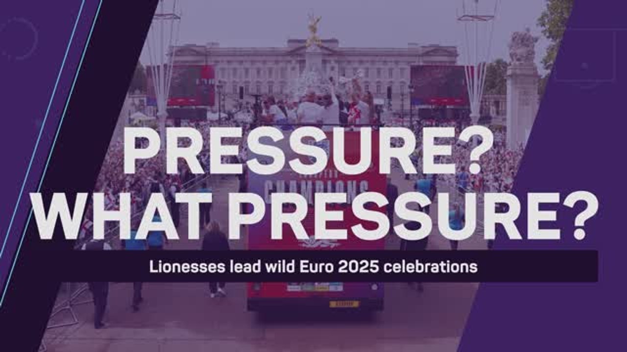 Lionesses lead wild Euro 2025 celebrations