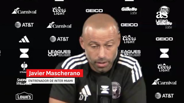 Mascherano tiene bien estudiado a Atlas, su rival de Liga MX en Leagues Cup