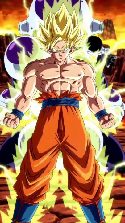 Goku’s Epic Super Saiyan Transformation! ⚡🔥 | Dramatic Anime Action | DBZ Shorts