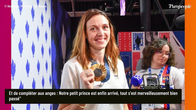 Un an après sa médaille d'or aux Jeux Olympiques de Paris, cette athlète française a accouché de son petit prince