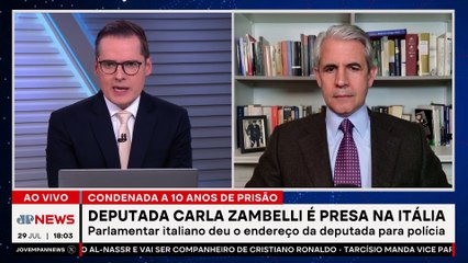 D’Avila debate futuro de Carla Zambelli: “Extradição vai acontecer”