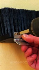 No Hooks? This Brush Trick Will Blow Your Mind! 🧹