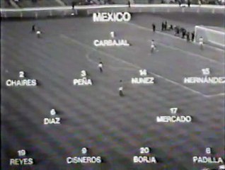 1966 FIFA World Cup - Mexico v. Uruguay