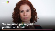 Três dias antes de ser presa Carla Zambelli disse ser ‘exilada política’ e agradeceu Flávio