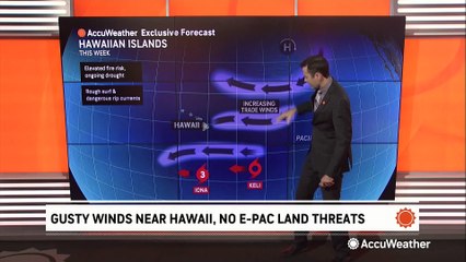 Hurricane swirls in the Pacific, but the Atlantic stays calm for now