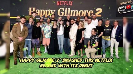 'Happy Gilmore 2' Smashed This Netflix Record With
