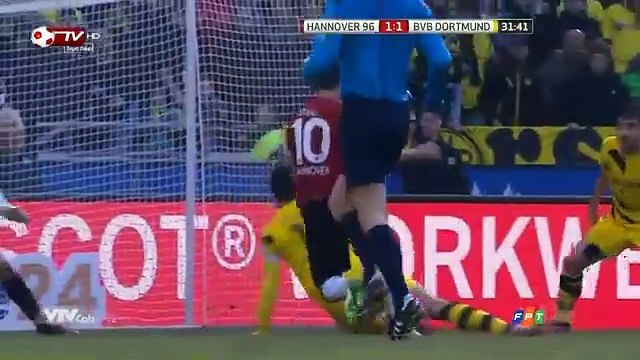 Hannover 96 2-3 Borussia Dortmund - Goals and Highlights (22/3/2015) | VTVcab 16 - Bóng Đá TV HD (FPT)