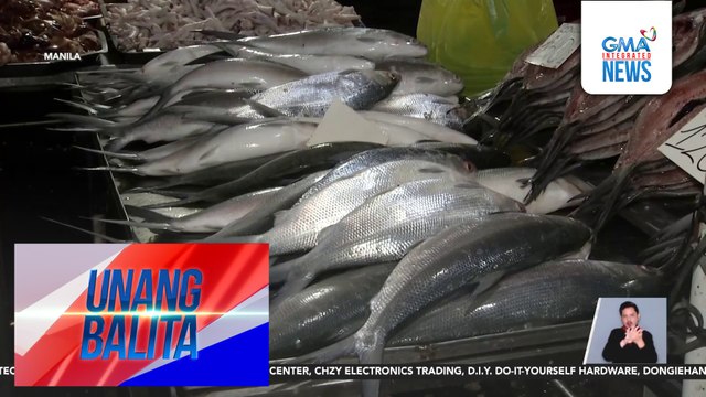 Presyo ng ilang isda sa Blumentritt Market, tumaas kasunod ng masamang panahon | Unang Balita