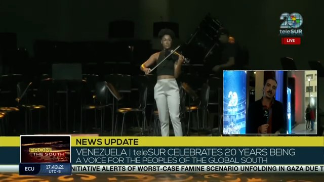 Venezuela | teleSUR celebrates 20 years being a voice for the peoples of the Global South