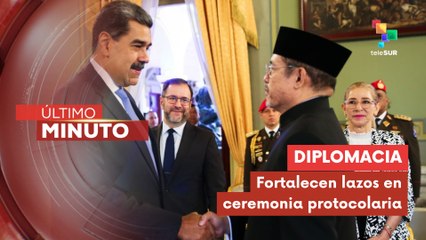 Embajador de Indonesia entregó cartas credenciales ante el gobierno de Venezuela