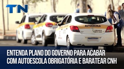 Entenda plano do governo para acabar com autoescola obrigatória e baratear CNH