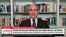 EUA SANCIONAM MORAES / TRUMP ASSINA TARIFAÇO / AGU REAGE ÀS RESTRIÇÕES | OS PINGOS NOS IS - 30/07/25