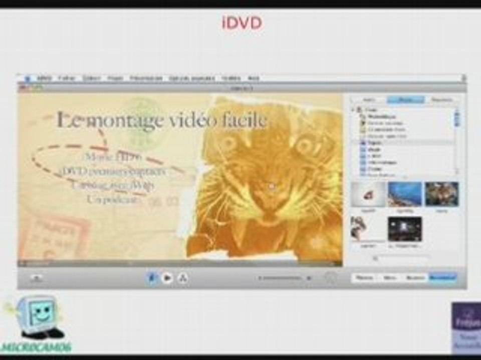 iDVD 6 - Créer un DVD