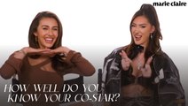 Chloe Vietch And Francesca Farago | How Well Do You Know Your Co-Star | Marie Claire