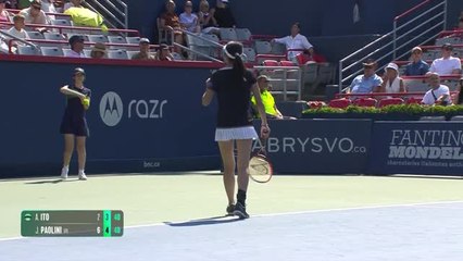 Paolini suffers big upset in Canada