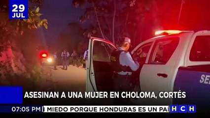 Ensabanada y con aparentes rastros de tortura fue encontrado el cadáver de una mujer en Choloma, Cortés