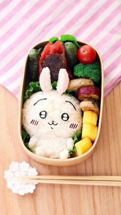 Cute rice bunny